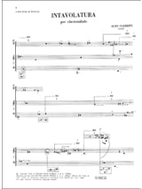Intavolatura - Aldo Clementi - Partition - Clavecin